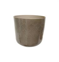 Caspo' Svasato Ginco Tortora h 16 cm Ø 16.5 cm