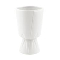 Vaso Ceramica Bouquet Bianco h 20 cm Ø 13 cm