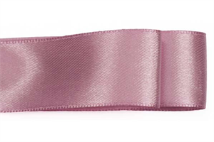 Nastro Doppio Raso Rosa Antico h 3.8 cm l 25 mt