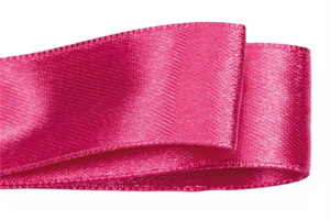 Nastro Doppio Raso Fucsia h 3.8 cm l 25 mt