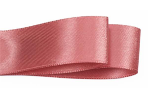 Nastro Doppio Raso Malva h 2.5 cm l 50 mt