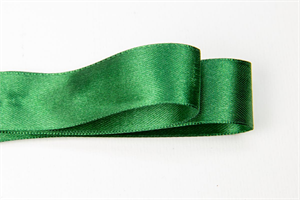 Nastro Doppio Raso Verde Scuro h 2.5 cm l 50 mt