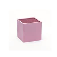 Cubo Ceramica Rosa Antico h 13 cm Ø 13 cm