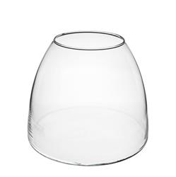 Vaso Vetro Trasparente h 18 cm Ø 19 cm Bocca 9.5 cm