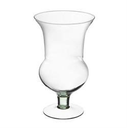 Coppa Vetro C/Piede Trasparente h 30 cm Ø 17.5 cm