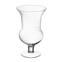 Coppa Vetro C/Piede Trasparente h 30 cm Ø 17.5 cm