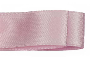 Nastro Doppio Raso Rosa h 6 mm l 100 mt
