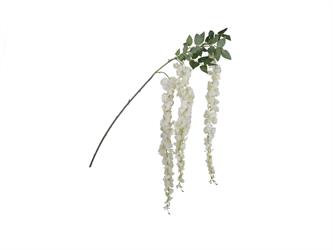 Ramo Glicine x 3 Bianco h 150 cm