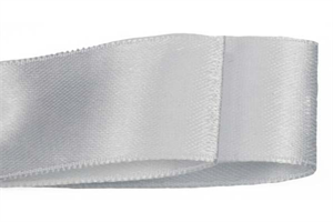 Nastro Doppio Raso Bianco h 6 mm l 100 mt