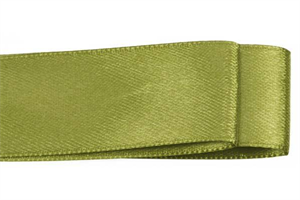 Nastro Doppio Raso Verde Marcio h 1.5 cm l 50 mt