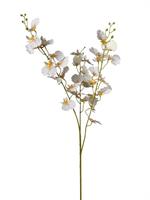 Ramo Orchidea Dancing Bianco h 90 cm