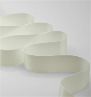 Nastro Doppio Raso IT Bianco h 2.5 cm l 50 mt