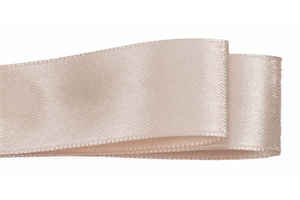 Nastro Doppio Raso Cipria h 3.8 cm l 25 mt