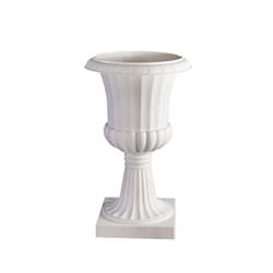 Anfora In Plastica Bianco h 58.6 cm Ø 35 cm