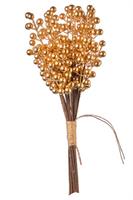 Mazzo Bacche x 12 Oro h 45 cm
