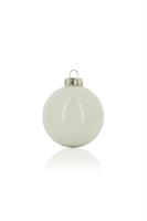 Sfera Vetro Da Appendere Milk Ø 8 cm Cf 16 Pz