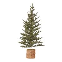 Albero Pino Canada C/Cesto Verde h 90 cm