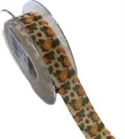 Nastro Cotone ST Cannella Naturale h 2.5 cm l 15 mt
