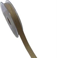 Nastro Tessuto Filo Oro Spark Platino h 1.5 cm l 20 mt