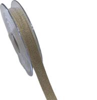 Nastro Tessuto Filo Oro Spark Panna h 1.5 cm l 20 mt