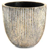 Caspo' Cemento Nero Oro h 17 cm Ø 18 cm