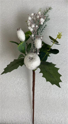 Pick Melina Innevato h 35 cm