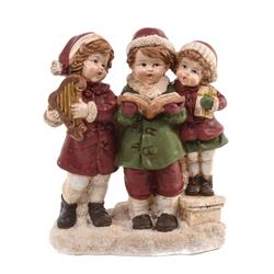 Bambini Cantori Rosso h 16 cm