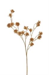Ramo Cardo Selvatico x 3 Oro h 68 cm