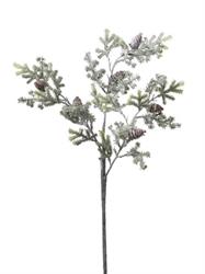 Ramo Pino x 3 Ghiacciato h 77 cm
