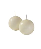 Candela Sferica 6 Pezzi Bianco Ø 6 cm