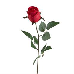 Ramo Rosa Bocciolo Rosso h 67 cm