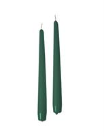 Candela Conica CF 10 Pz Verde Bosco h 25 cm Ø 2.2 cm
