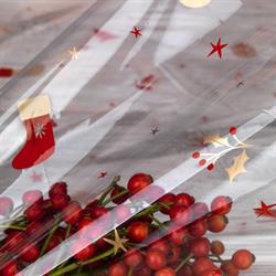 Fogli Cellophane ST Boots Rosso 30MY h 100x130 cm Cf 50 Pz