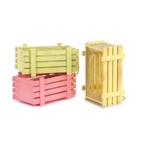 Cassetta Legno 3 Col Mix h 10 cm l 20x10cm