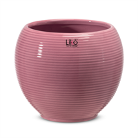 Caspò Ceramica Artica Mauve h 13.5 cm Ø 16 cm