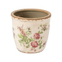 Caspò Decor Floreale h 13 cm Ø 14 cm