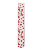 Bobina Carta Miele ST Cuori Bianco h 50 cm l 25 mt