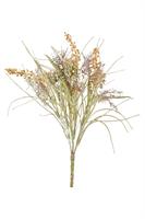 Bush Misto Bacche/Erbe x7 Beige h 70 cm