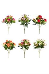 Bush Ranuncoli x8 Assortito h 37 cm