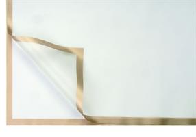 Fogli Neutro PP ST Mat Square Metal Cf 12 Trasp. h 58 cm l 58 cm