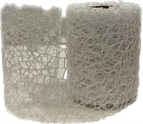 Nastro Spider Polycotton Bianco h 12 cm l 10 yd
