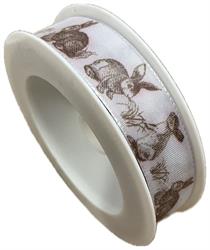 Nastro Tessuto ST Conigli h 2.5 cm l 18 mt