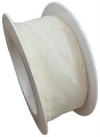 Nastro Organza ST Farfalla Crema h 4 cm l 15 mt