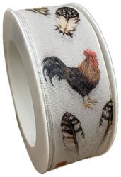 Nastro Lino ST Gallo h 4 cm l 20 mt