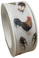 Nastro Lino ST Gallo h 4 cm l 20 mt