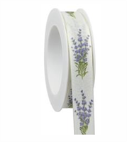 Nastro Lino ST Lavanda h 2.5 cm l 20 mt
