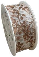 Nastro Organza ST Sommer Beige h 4 cm l 18 mt
