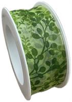 Nastro Organza ST Sommer Verde h 4 cm l 18 mt