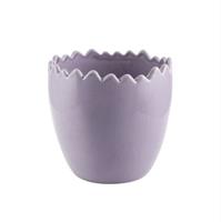 Caspo' Ceramica Uovo Lilla h 13.5 cm Ø 13 cm