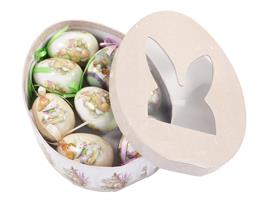 Scatola Regalo C/Uova T Da Appendere Assortito h 7.5 cm